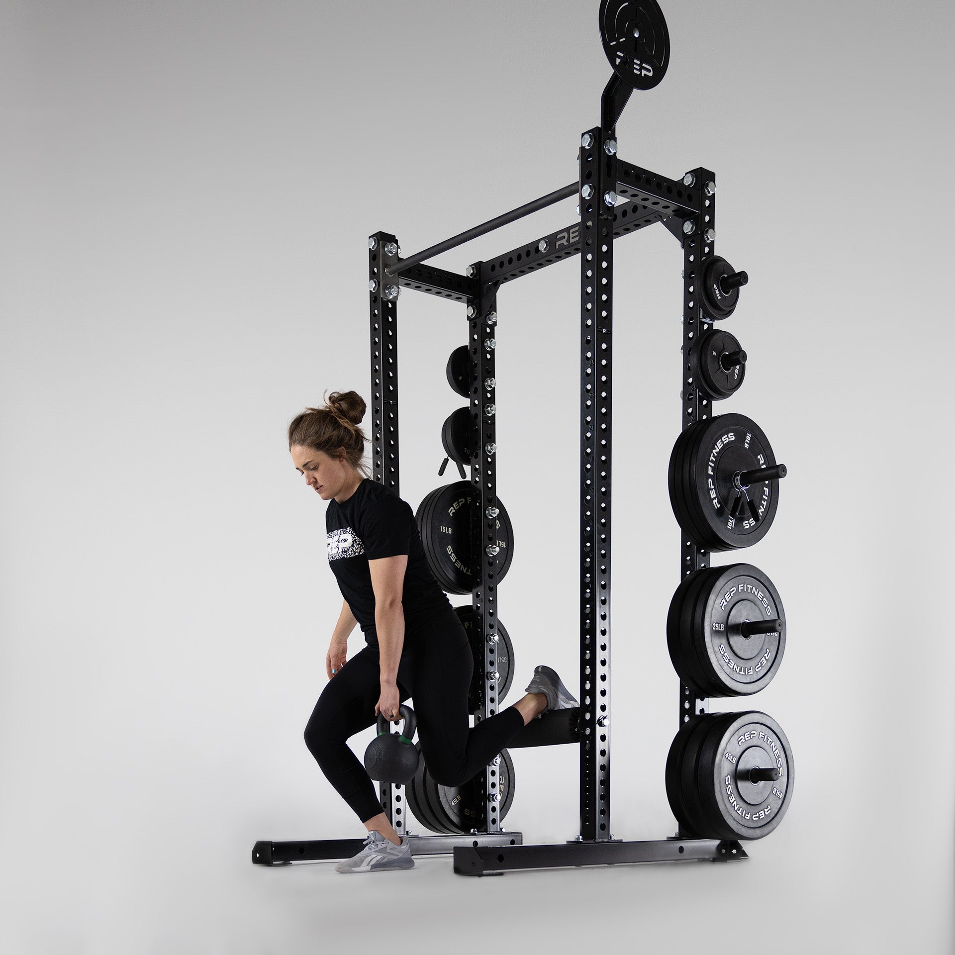 Compact Logo Plate Crossmember | REP Fitness | Rack Attachments